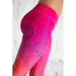Nicci Orange Mandala hosszú leggings