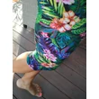 Nicci Tropical capri leggings