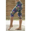 Nicci Tropical capri leggings