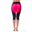 Nicci Pink Heart capri leggings