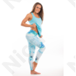 Nicci Yoga Dandelion hosszú mintás jóga leggings S
